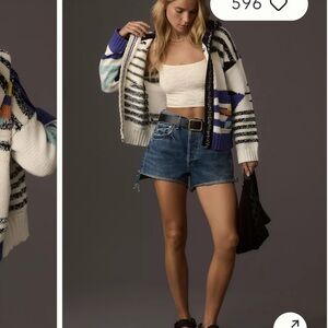 MAEVE
Hooded Anchor Cardigan Sweater
$198 spring knit casual coastal S preppy